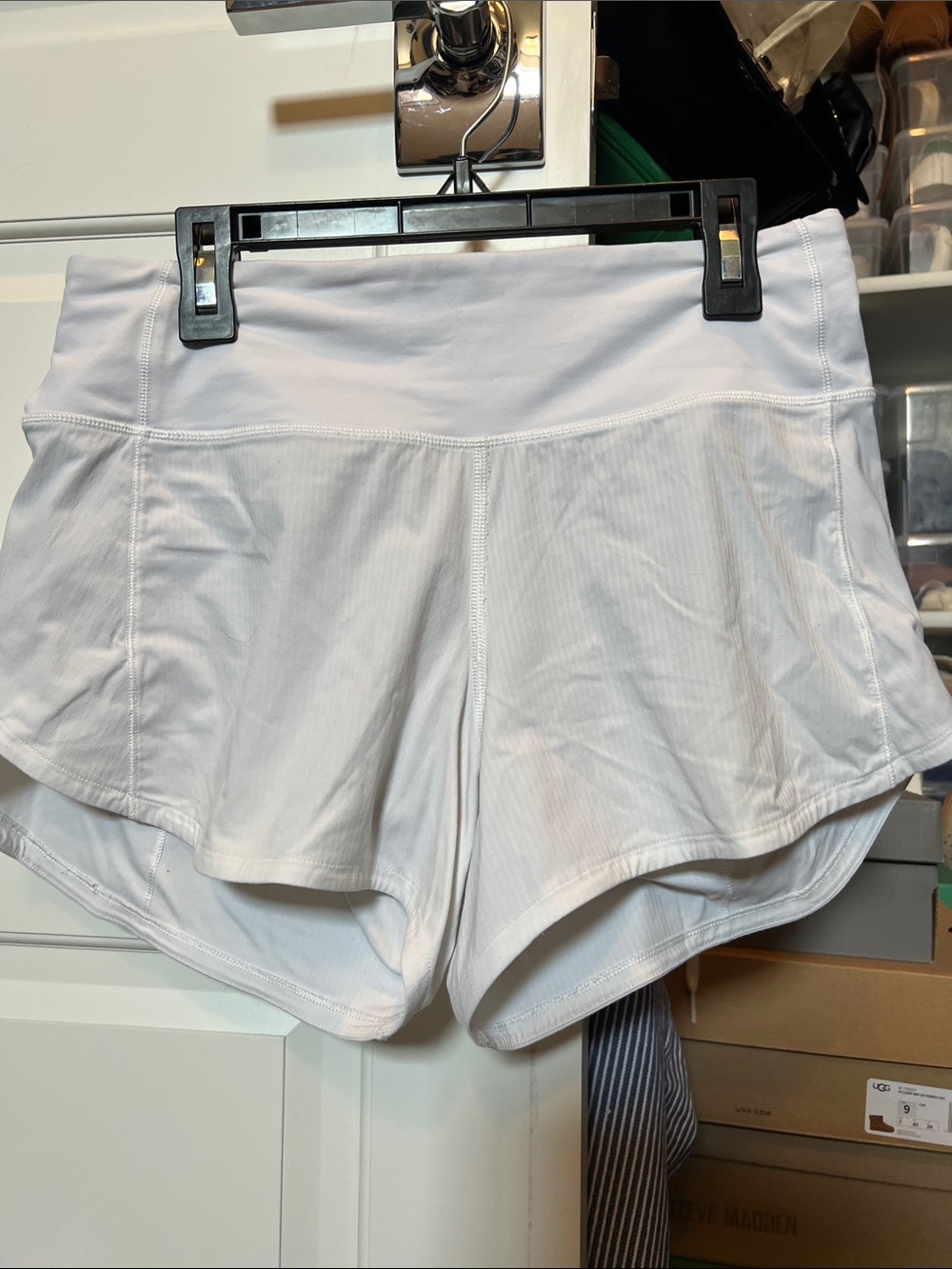lululemon athletica White Women's Skort-Style Athletic Shorts